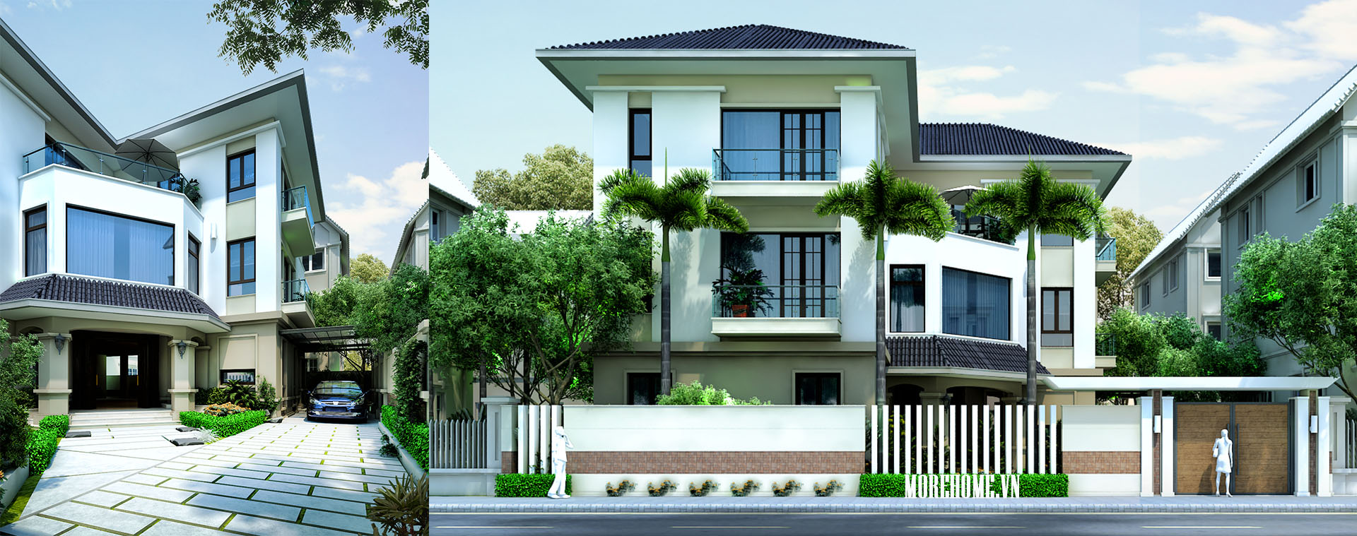 Thiết kế biệt thự tại Móng cái, Quảng Ninh Thiết kế biệt thự tại Móng cái, Quảng Ninh