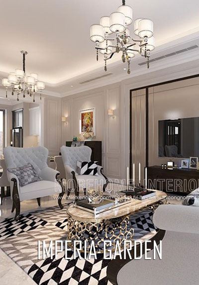 Thiết kế nội thất biệt thự cao cấp Imperia Garden Hà Nội