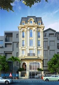 Mẫu biệt thự tân cổ điển sang trọng, độc đáo tại Đầm Trấu, Hà Nội.