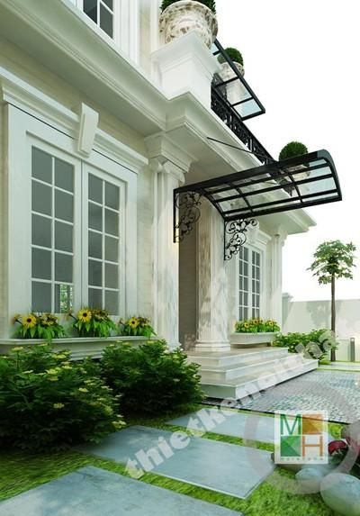 Mẫu biệt thự tân cổ điển cao cấp ấn tượng tại Việt Hưng Hà Nội